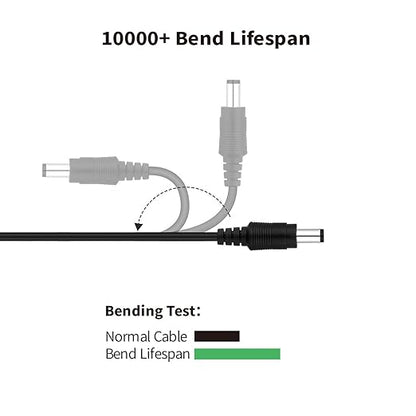 Universal Dog Shock Collar Charger Cable 12-in-1 Training
