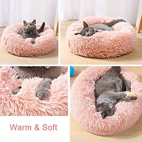 Geizire 16/20/24 inch Cat Bed Dog Bed for Cats