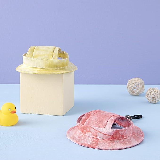Dog Princess Hat Round Brim