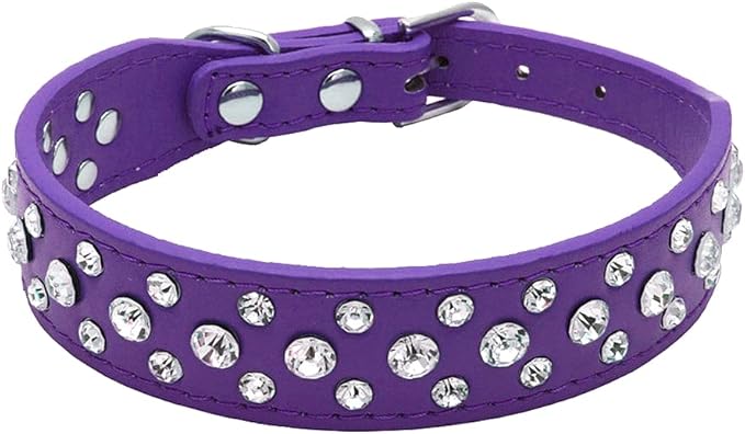 Rhinestone Dog Collar