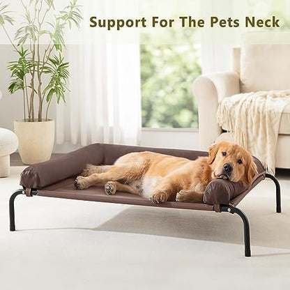 Cooling Elevated Dog Bed for Large Dogs