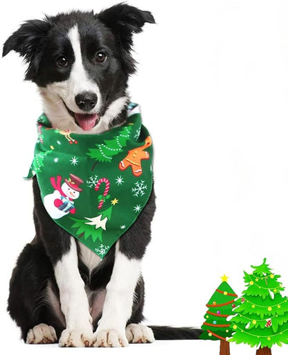Christmas Costume for Pet Merry Christmas Bandanna Christmas