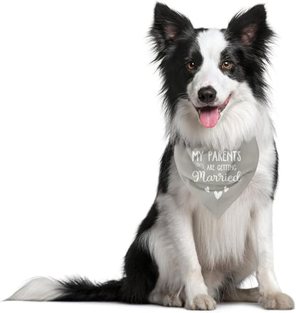 My Parents are Getting Married Dog Bandana (D110)