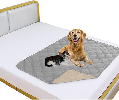 SUNNYTEX Waterproof & Reversible Dog Bed Cover Sofa, Couch Cover Furniture Protector for Pets(40*50")