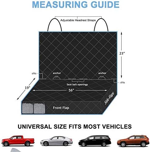 Deluxe More Durable Waterproof Backseat Protector