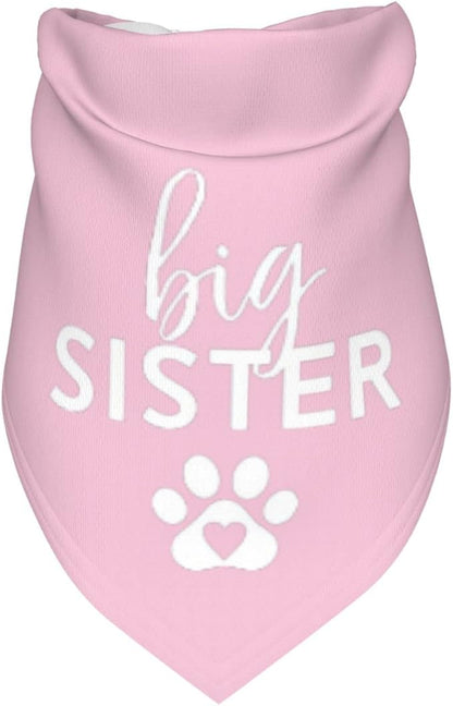 Big Sister Dog Bandana