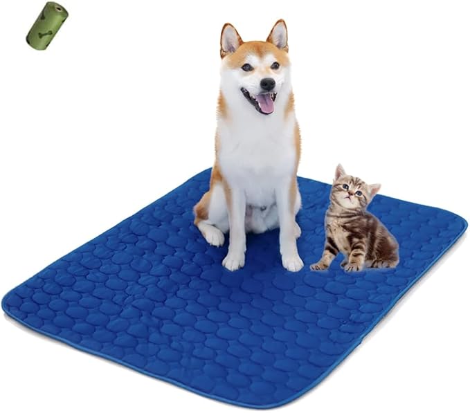 MICROCOSMOS Summer Cooling Mat & Sleeping Pad- Water Absorption Top 59" x 40")