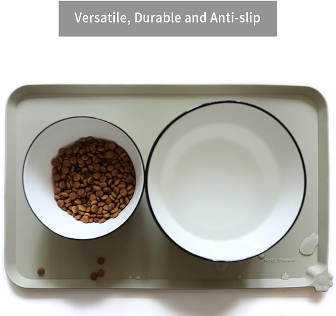 Hoki Found Silicone Pet Food Mats Tray