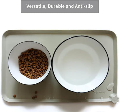 Hoki Found Silicone Pet Food Mats Tray