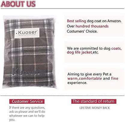 Kuoser Warm Dog Coat