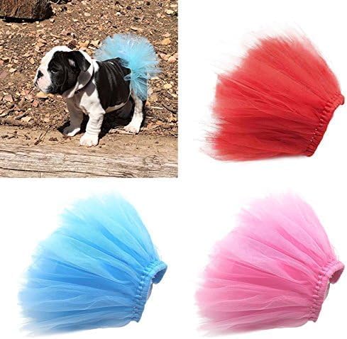 Pink Pet Puppy Small Dog Lace Skirt Princess Tutu Dress Clothes Apparel Pet Costumes Dog Dresses Pet, Apparel and Accessories, Dresses