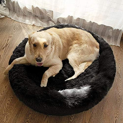MFOX Calming Dog Bed (L/XL/XXL/XXXL) for Medium and 25/35/55/100lbs