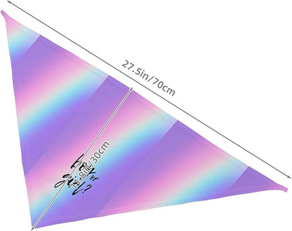 He Or She What Will It Be? Gender Reveal/Baby Announcement Dog Bandana,Pet Neckerchief for Pets Daily Wear Photo Prop Party Supplies (Colorful)