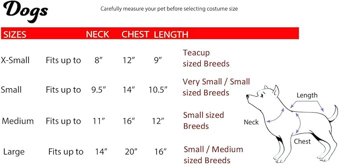 California Costumes, The Great White Bark Costume, Medium for Small Dogs