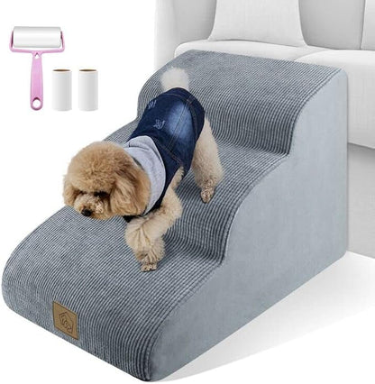 Mestuel Dog Stairs for Small Dogs 60 lbs,