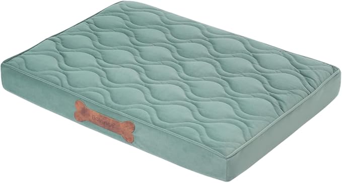 BALANCE Dog Crate Bed，Water-Resistant Orthopedic Dog Beds with Nonskid Bottom