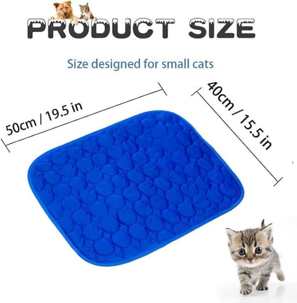 MICROCOSMOS Summer Cooling Mat & Sleeping Pad- Water Absorption Top 19" x 15")