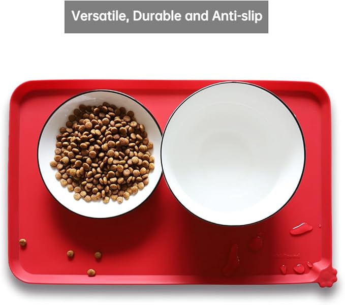 Hoki Found Silicone Pet Food Mats Tray