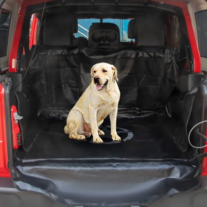 BESTAOO Dog Cargo Liner for Jeep 2007-2024 Jeep 4-Door, Heavy