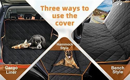 Dog Car Seat Cover Protector 100% Waterproof
