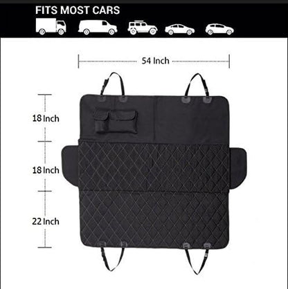 Dog Seat Cover for Car Back Seat