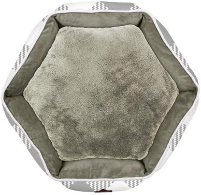 Show and Tail The Cushioned Comfy Dog Bed Soft Fleececanvas Print Fluffy Dog Bed