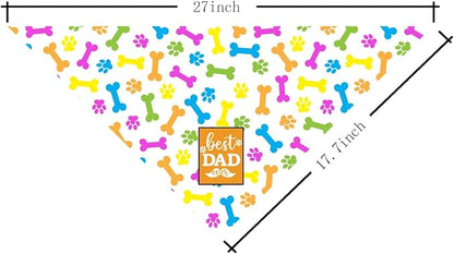 Best Dad Ever Dog Bandana (C13)