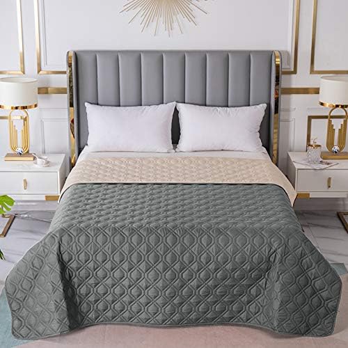 RBSC Home Waterproof Blanket Dog Bed Cover Non (8682GRAY)