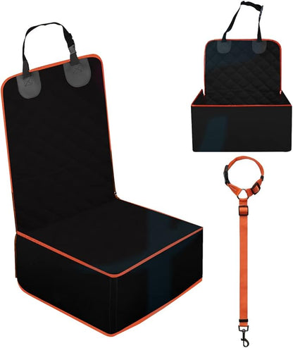 Front Seat Cover for Dogs with Leash FCWLAGU6