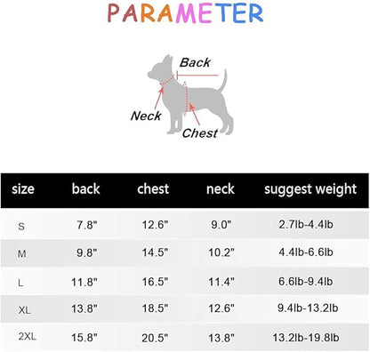 Puppy Pajamas Dog Onesies Pet Dog Soft Pajamas Various Patterns Pet Jumpsuit 5 Styles for Small Medium Dogs Cats Pajamas (Mouse, XX-Large)