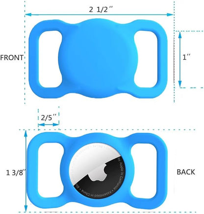 Air Tags-2 Pack Airtag Dog Collar Holder SWINCHO 1-3cm Width
