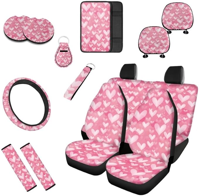 Watercolor Hearts 13 PCS Set Full Set Heart