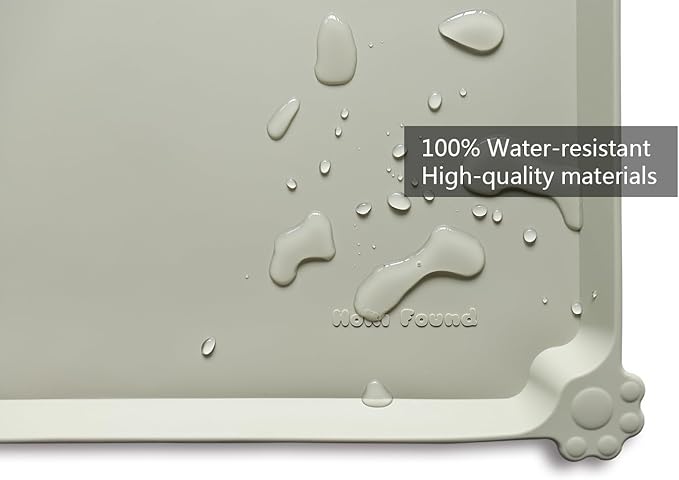 Hoki Found X-Large Silicone Pet Food Mats Tray