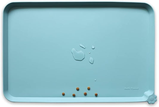 Hoki Found L Silicone Pet Food Mats Tray
