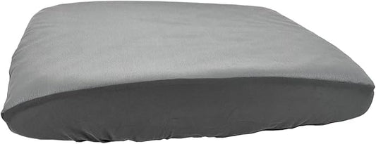 Not Waterproof Dog Bed Cover Hair Resistant 30 x 20 Inch Grey