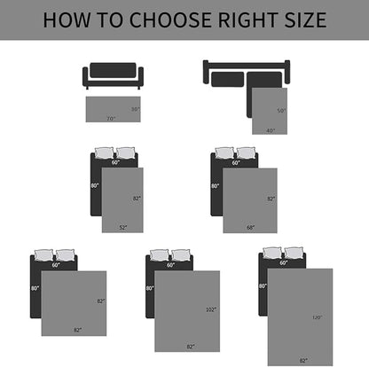 Ameritex Dog Bed Blanket Waterproof Reversible Dog Bed