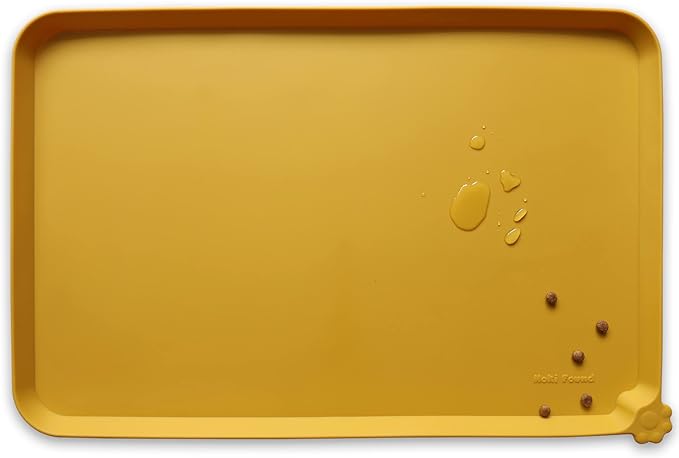 Hoki Found Silicone Pet Food Mats Tray