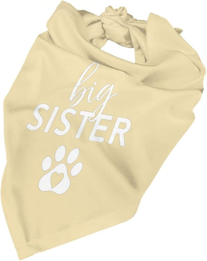Big Sister Dog Bandana