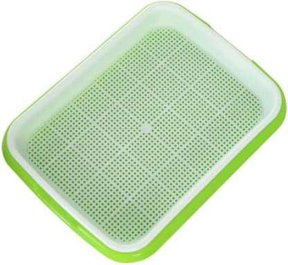 Small Animal Litter Box Toilet - Square Litter Tray Cage Toilet Potty for Rabbits, Pigs, Ferrets, Chinchillas, Hamsters, Kitty - Green