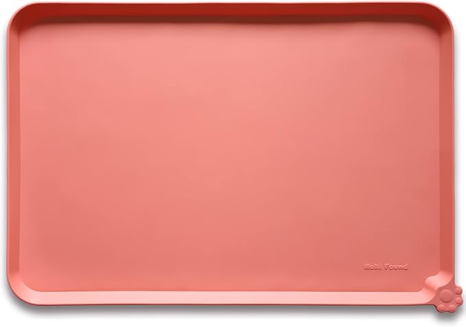 Hoki Found X-Large Silicone Pet Food Mats Tray