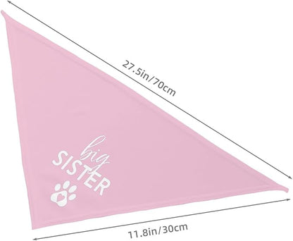 Big Sister Dog Bandana