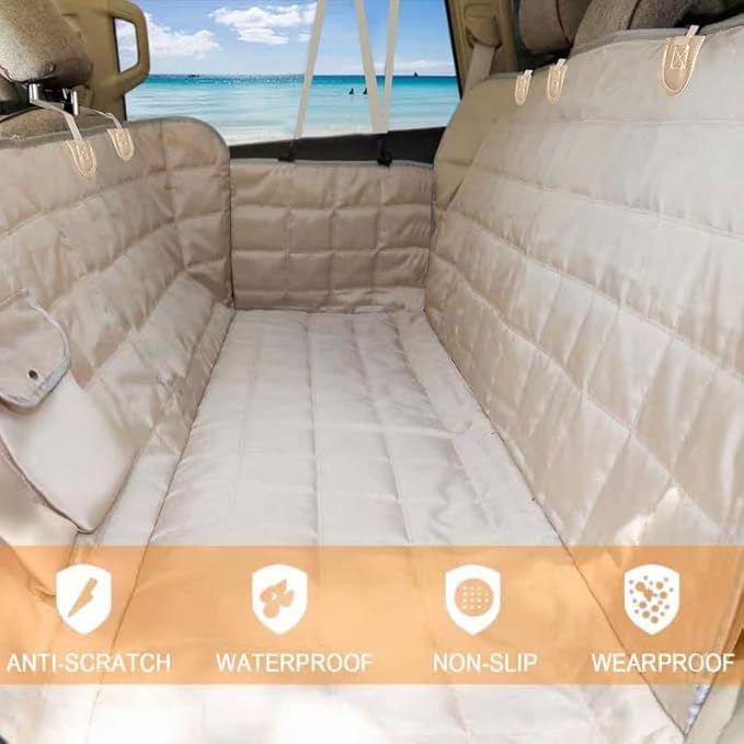 Xlarge Dog Car Seat Cover for Back Seat Dog Seat Cover Hammock for Truck SUV