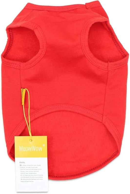 Pet Dog Fleece Shirt Vest XS Small Dog