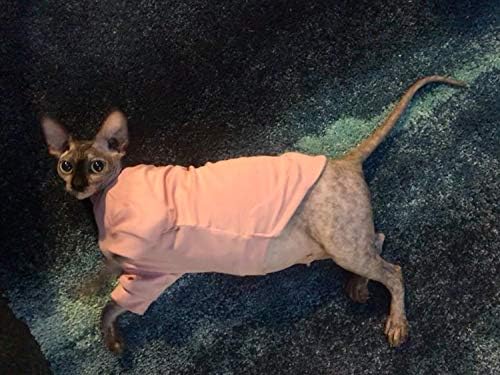 Sphynx Hairless Cat Cotton Tshirts Pet Clothes