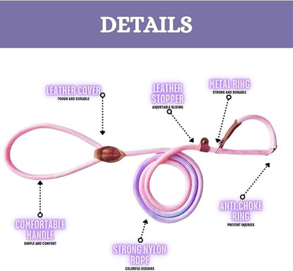 Slip Leads for Dogs (5 Foot 1/2")