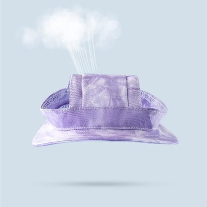 Dog Princess Hat Round Brim