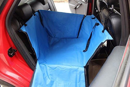Foldable Pet Dog Backseat Cover Car Hammock Basket-