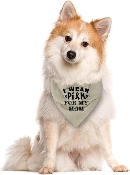 Apricot Gray Dog Bandana (D48)