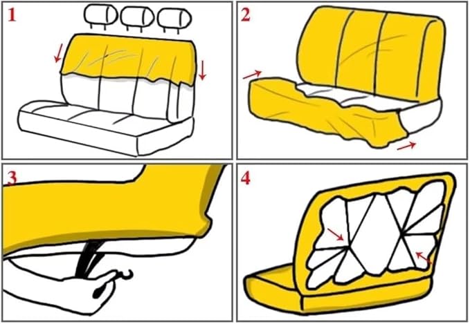 Car Seat Protector Cover for Women Men 2 Pack