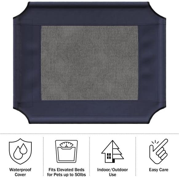 PETMAKER Elevated Dog Bed Cover 30x24-Inch Replacement
